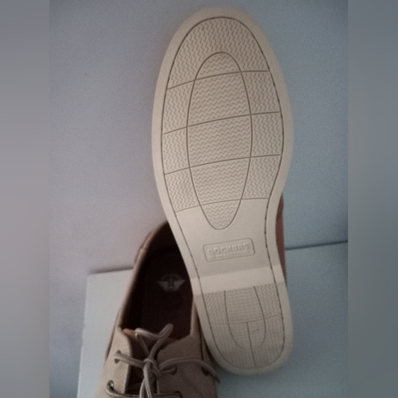 DOCKERS MEN'S VARGAS TAN STONE Moccasin, boat,leathers sz 13M - Picture 7 of 10